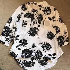 Flowered Blouse